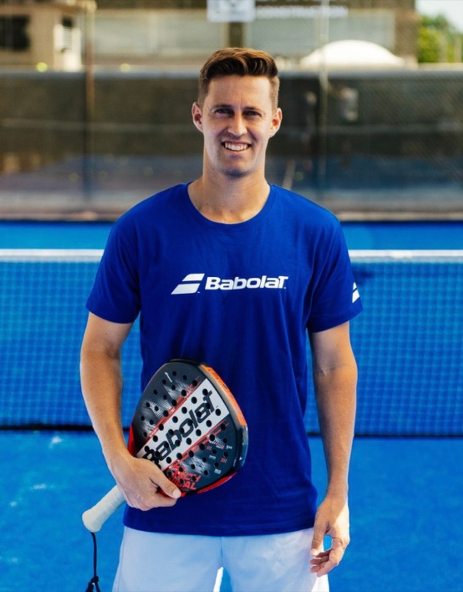 Valentin Wenger, co-directeur de la Wenger Padel Academy